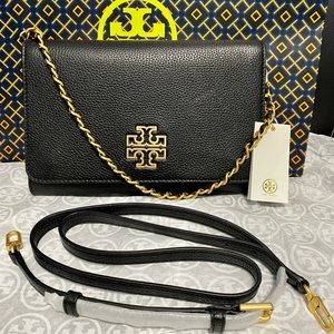 TORY BURCH britten clutch